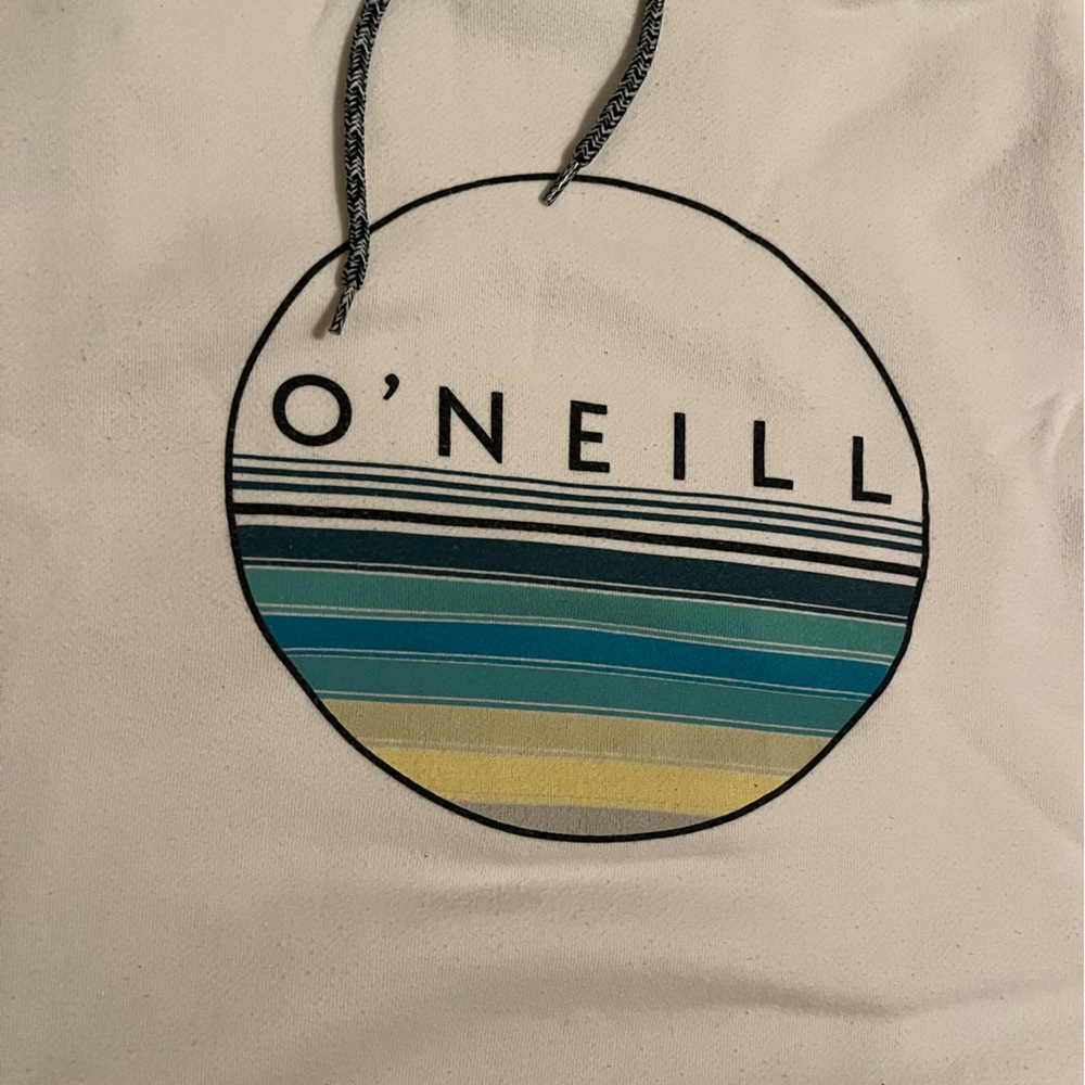 O'Neill Off-White Fleece Hoodie - Picture 2 of 4